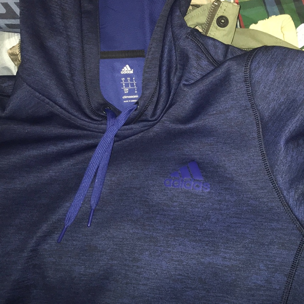 Navy Blue Adidas Hoodie